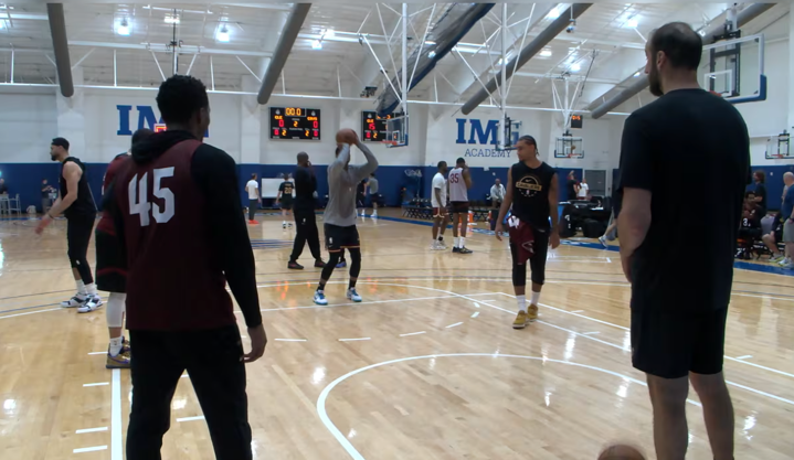 Cleveland Cavaliers players preparing for the 2026-27 NBA season