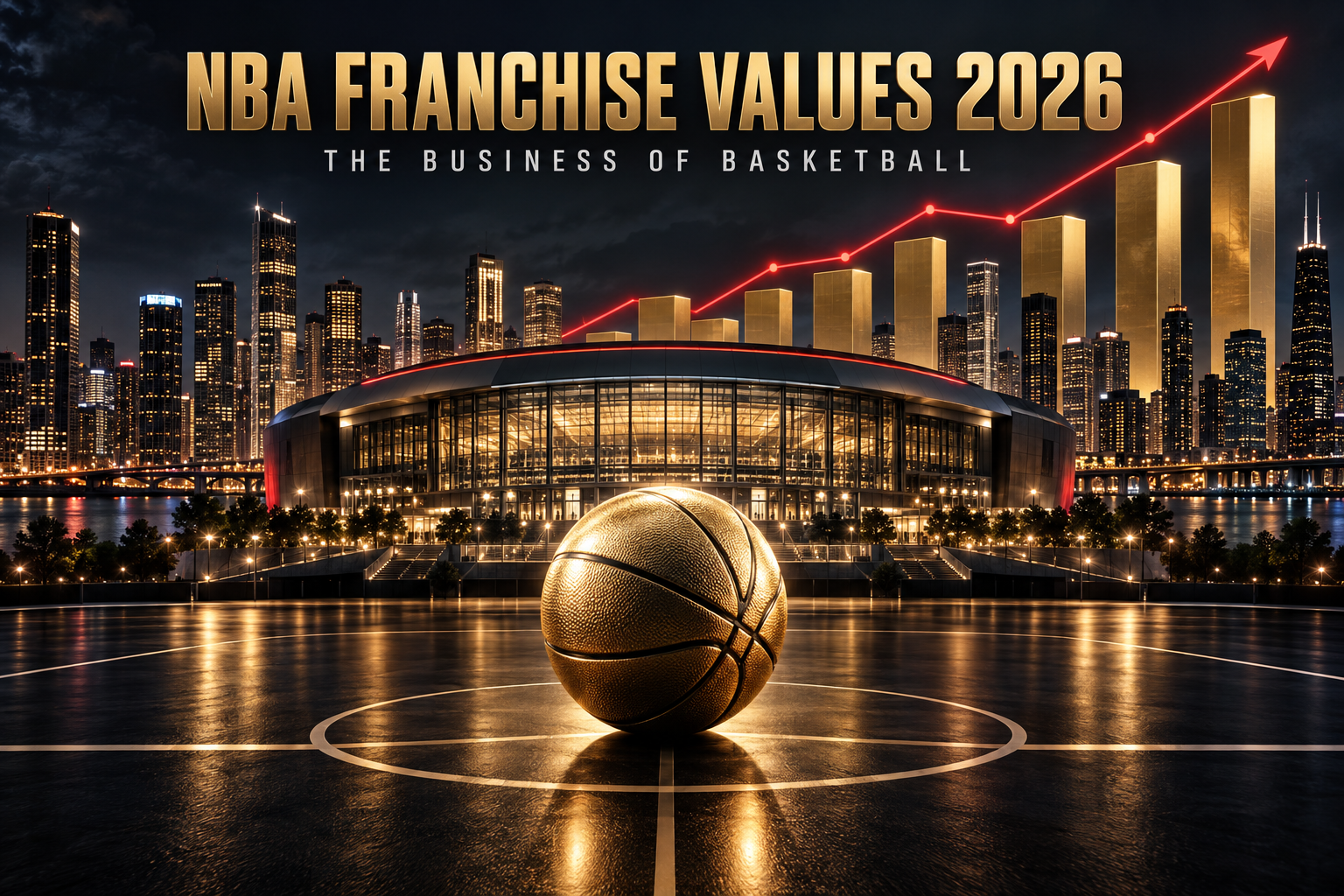 NBA franchise values in 2026 led by the Lakers, Warriors and Knicks